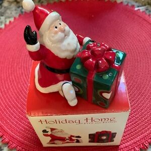 Fitz and Floyd “Holiday Home” Salt & Pepper Set